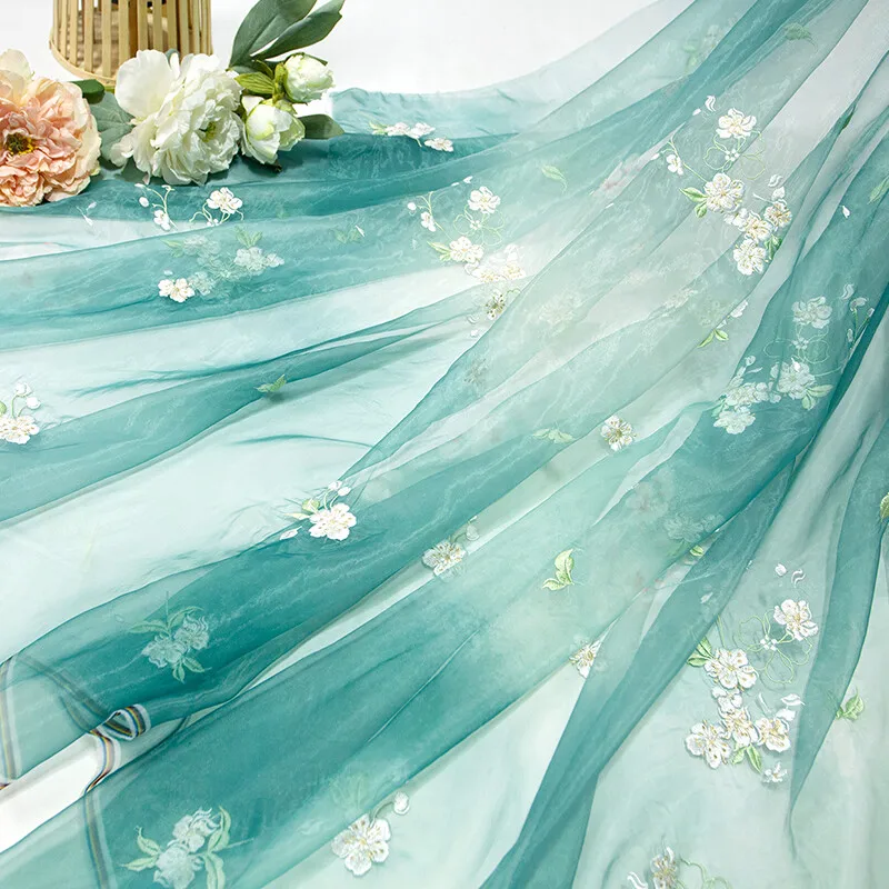 1m Flower Pear Blossoms Cloth  - Sewing Batik Fabric ulasan dan harga